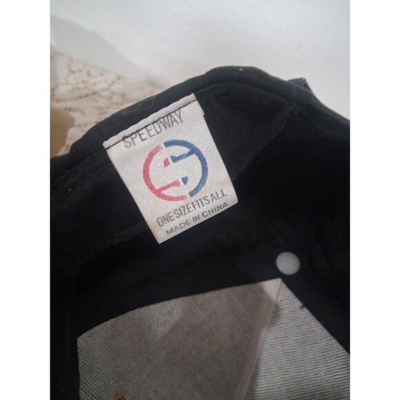 Vtg 90s Garth Brooks No Fences Snapback Rope Hat Cap Adult Black Trucker Country - Picture 8 of 9